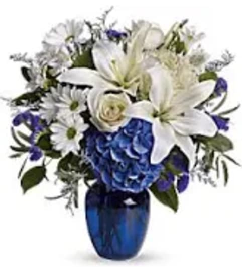 Blue & Beautiful Bouquet