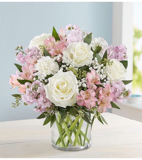 Elegant Blush Bouquet 2021. An arrangement by Royal Louis Florist.