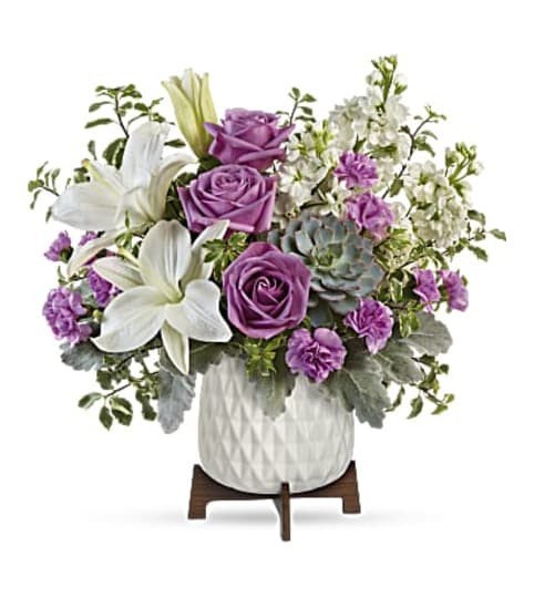 A Garden Oasis Bouquet. An arrangement by Flowers of Jacksonville.