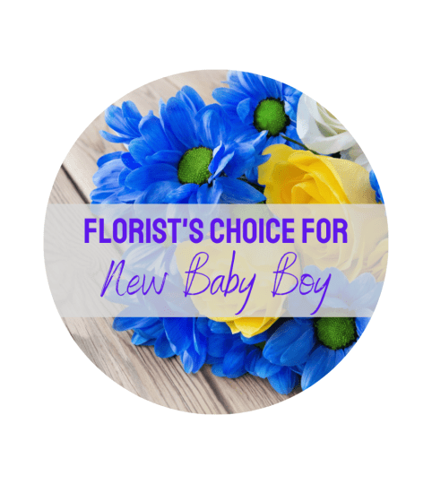 Florist's Choice for a Baby Boy