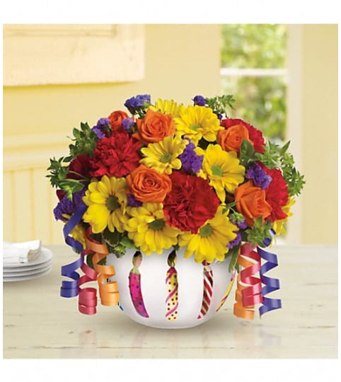 Teleflora's Vibrant Birthday Blooms