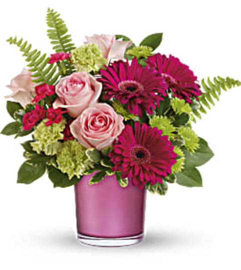 Regal Pink Ruby Bouquet. An arrangement by Flowers of Jacksonville.
