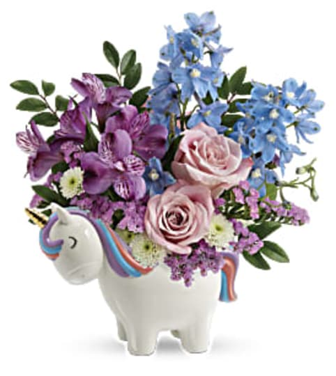 The Enchanting Pastels Unicorn Bouquet