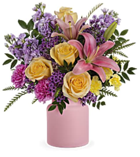 Cheerful Gift Bouquet. An arrangement by Flowers of Jacksonville.