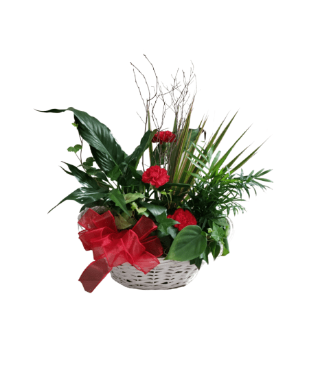 Garden Basket with fresh flowers