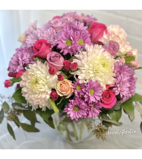 The Show-stopper. An arrangement by Brooklin Floral and Garden Shoppe Inc..