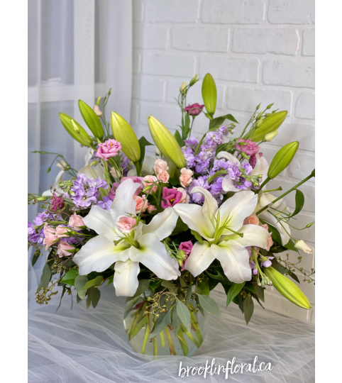 Fresh Heaven Scent. An arrangement by Brooklin Floral and Garden Shoppe Inc..
