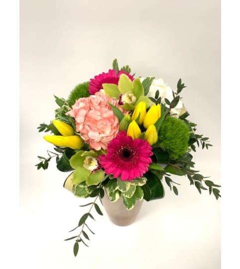 Mother's Day Classic 1. An arrangement by Hillcrest Florist.