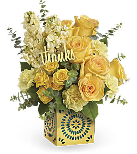 Shimmer Of Thanks Bouquet