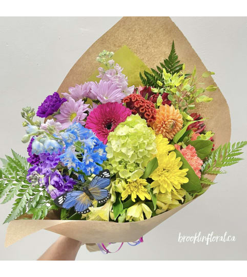 Pride Bouquet. An arrangement by Brooklin Floral and Garden Shoppe Inc..