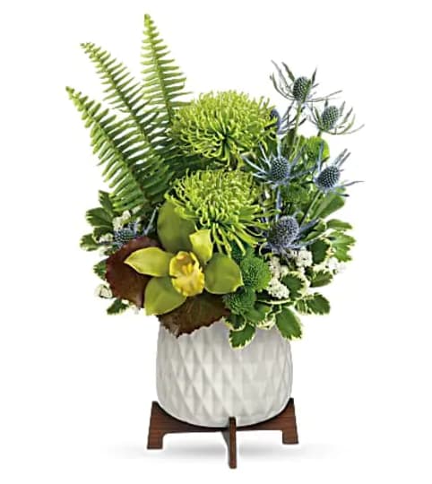 TELEFLORA'S STYLE STATEMENT BOUQUET. An arrangement by Triple A Florist.