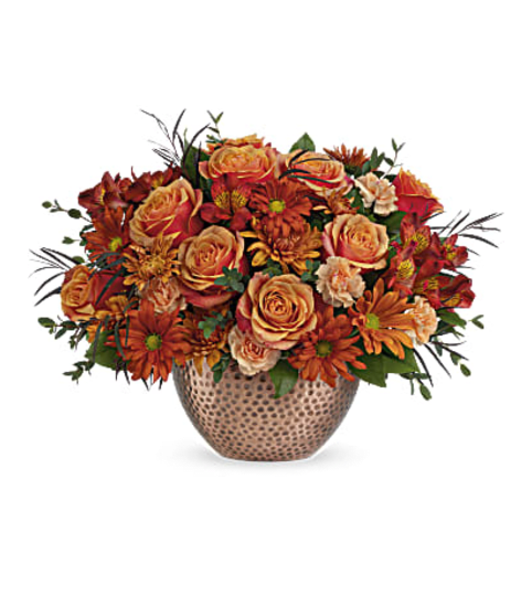 Fall Harvest Blooms Floral Arrangement