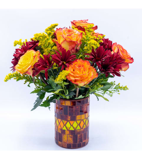 Happy Fall Y'all by Conny's Flower Shop. An arrangement by Conny's Flower Shop.