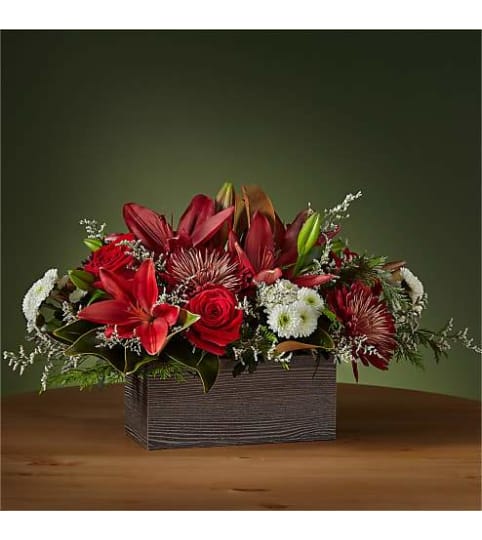 Dress the Mantel Bouquet by Conny's Flower Shop. An arrangement by Conny's Flower Shop.