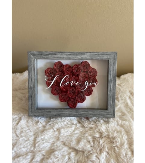 I Love You Shadow Frame (PRE-ORDER ONLY)