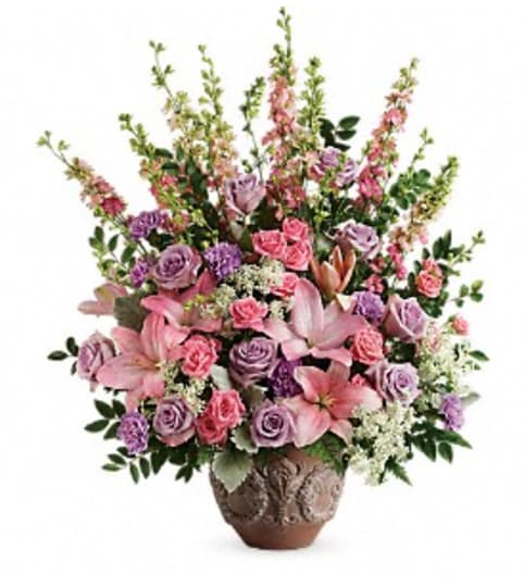 Clouds Of Heaven Bouquet by Jennifer's. An arrangement by Jennifer's Flowers and Gifts.