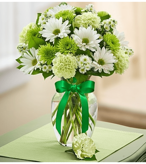 LUCK O' THE IRISH VASE ARRANGEMENT