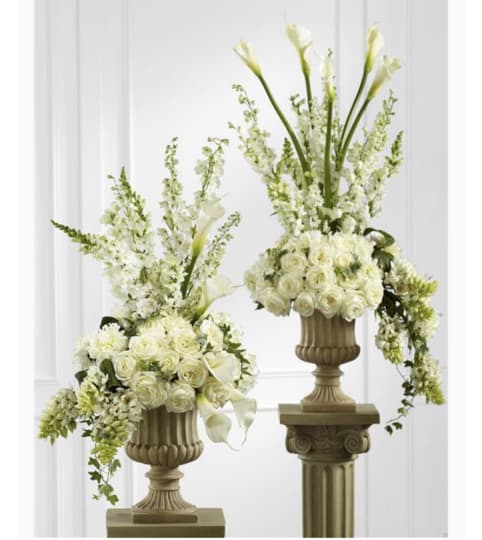 Grecial Urn Arrangements (Pedestal not included)