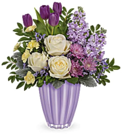 Lavender Meadow Bouquet by Jennifer's. An arrangement by Jennifer's Flowers and Gifts.