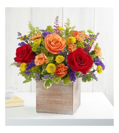 Delightful Joy Bouquet by Conny's Flower Shop. An arrangement by Conny's Flower Shop.