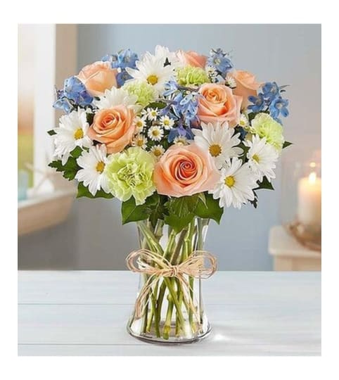 Summer Dune Bouquet. An arrangement by L and J Blooms.