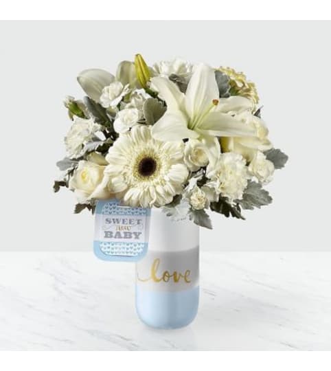 FTD Sweet Bouquet by Hallmark Blue. An arrangement by Triple A Florist.
