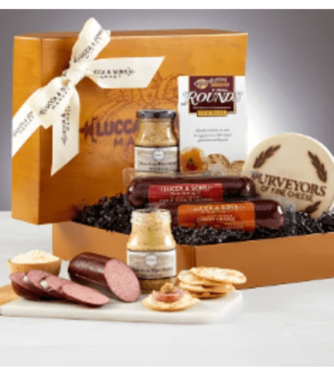 Lucca & Sons™ Sausage & Cheese Gift Box