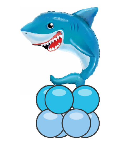 Shark Balloon Super Table Topper