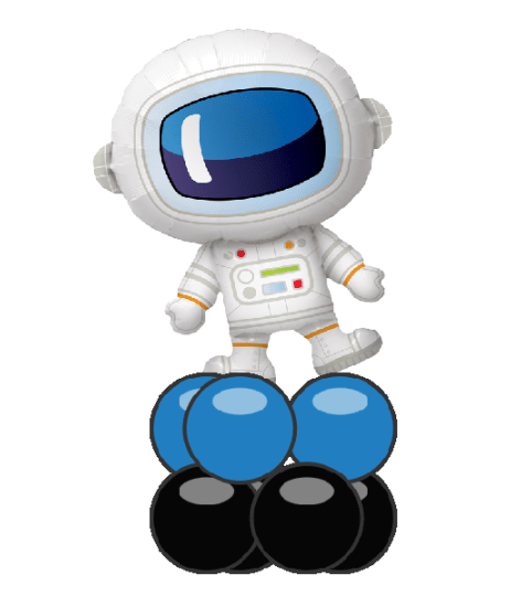 Adorable Astronaut Balloon Super Table Topper