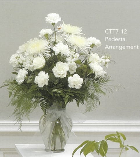 Pedestal Vase Arrangement Ctt7-12