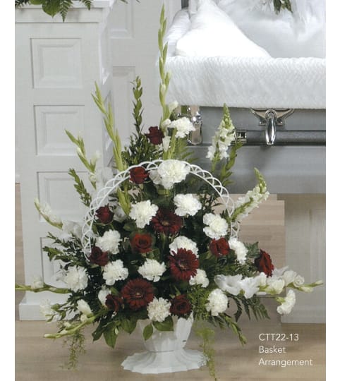 Large Red & White Arrangement(Ctt22-13)