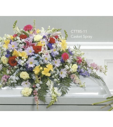 Mixed Variety Casket Spray(Ctt85-11)