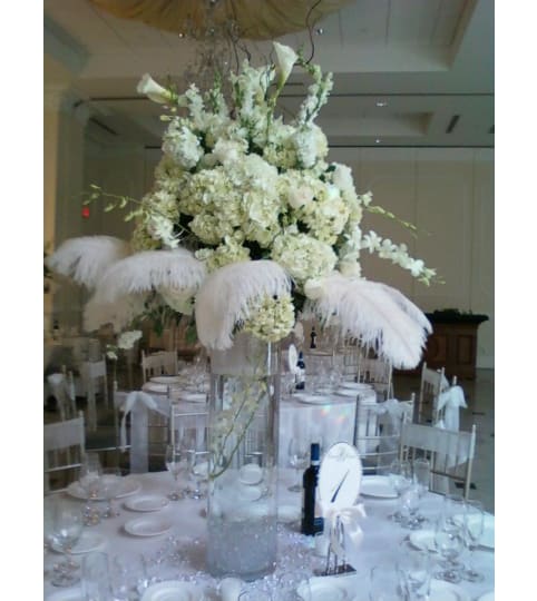 Wedding Centerpiece White