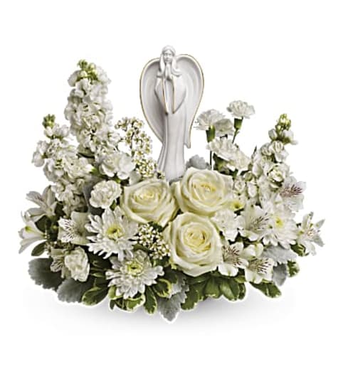 Angel of Light Bouquet. An arrangement by Tallevast Florist.