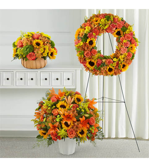 HEART OF GOLD BUNDLES. An arrangement by Floral Insight.