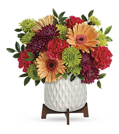 Elegant Mid Mod Brights Bouquet