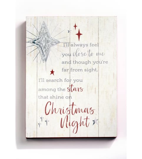 Christmas Wall Plaque- Christmas Night