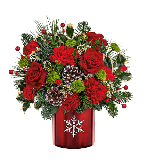 CHRISTMAS SNOWFLAKE BOUQUET 2022