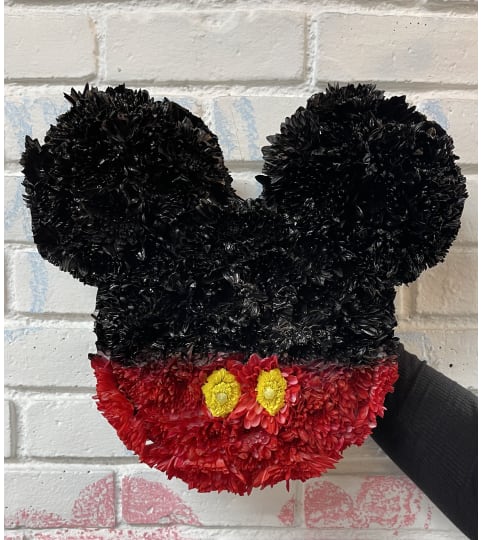 Mickey. An arrangement by Rose Flowers.