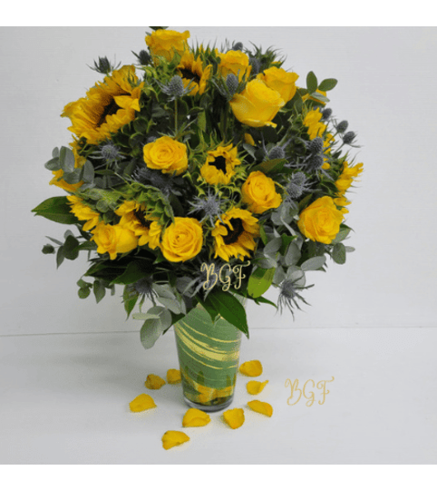 Lovely Bright Sunflowers