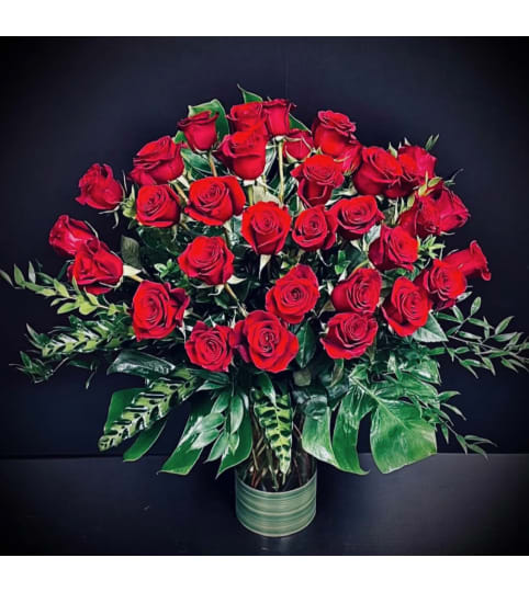 36 red roses for you