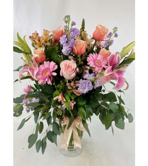 The Spring Elegance. An arrangement by Salinas Floral and Gifts.