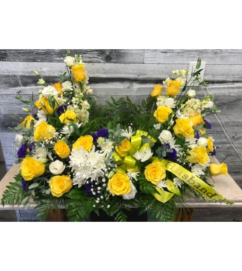 Sunshine Glow Urn Arrangement