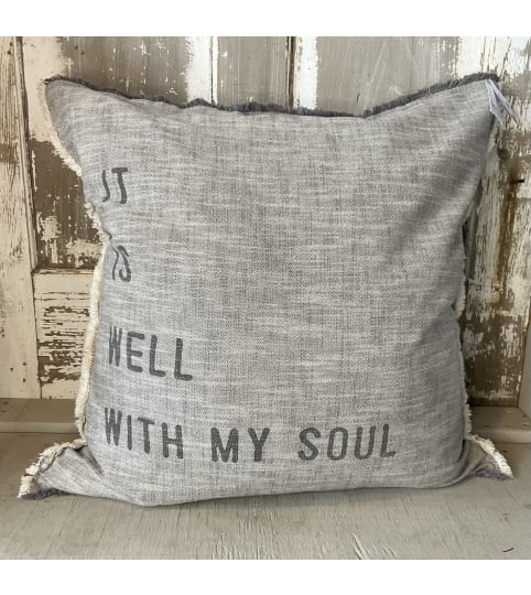 It Is Well Decorative Pillow