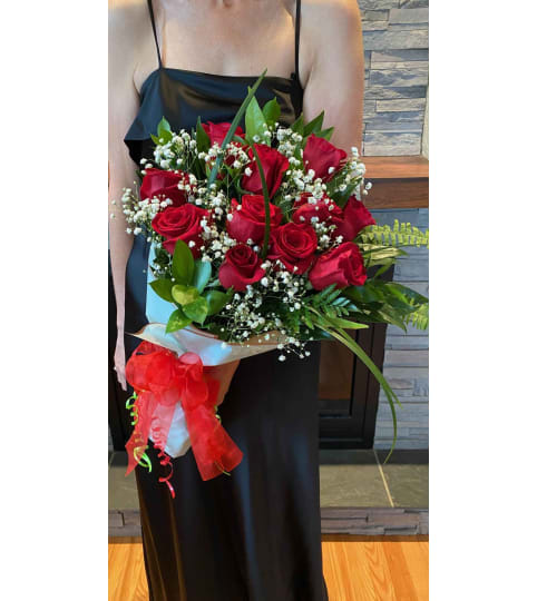 Graduation Presentation Bouquets. An arrangement by Loyalist Flowers.