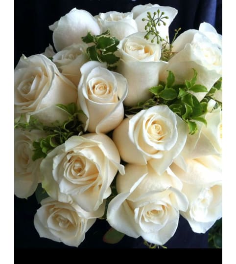 White Bridal Bouquet