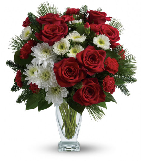 The Teleflora Winter Kisses Bouquet