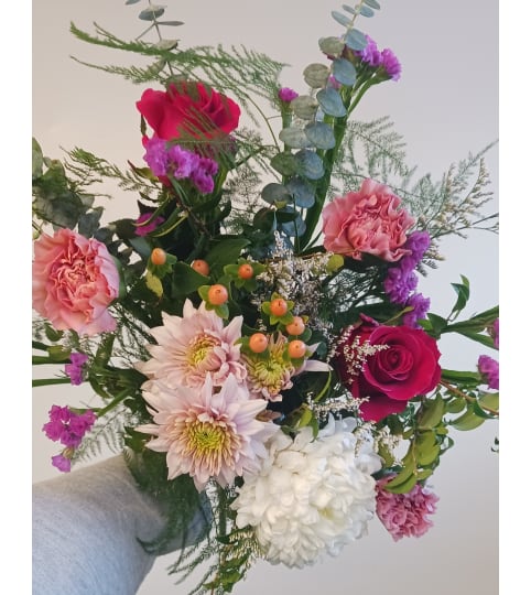 Florist's Best Feminine Palette Handtied Bouquet