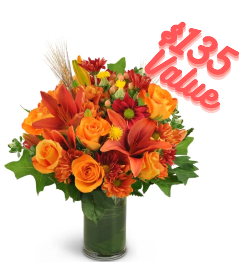 Autumn Awakening Super Premium Special. An arrangement by Incredible Florist.