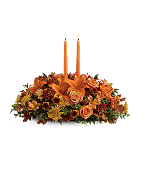 Elegant Gathering Centerpiece Floral Arrangement